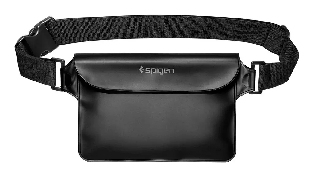 Комплект сумок поясних Spigen A620 Universal водонепроникних 2 шт. чорна/прозора [84028] - фото 4