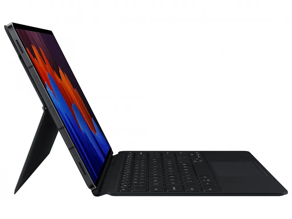 Чохол-клавіатура Samsung Book Cover Keyboard для Samsung Galaxy Tab S7+ Black (EF-DT970BBRGRU) - фото 7