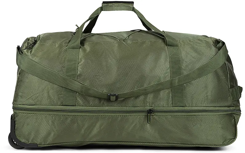 Сумка дорожня на колесах TravelZ Wheelbag Doubleloader foldable green 80(95)L (603097) - фото 2