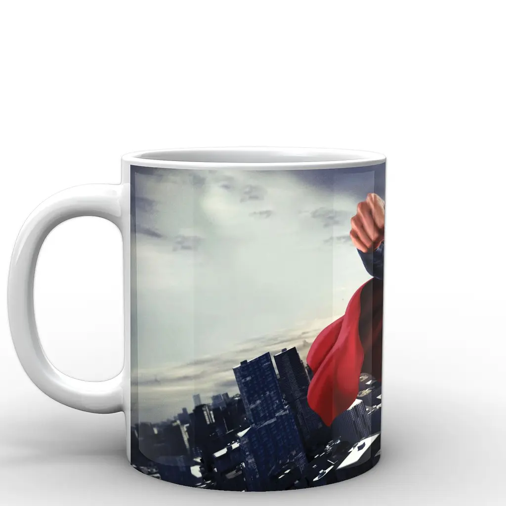 Кухоль GeekLand Супермен Superman Супермен SP.02.001 330 мл білий - фото 2