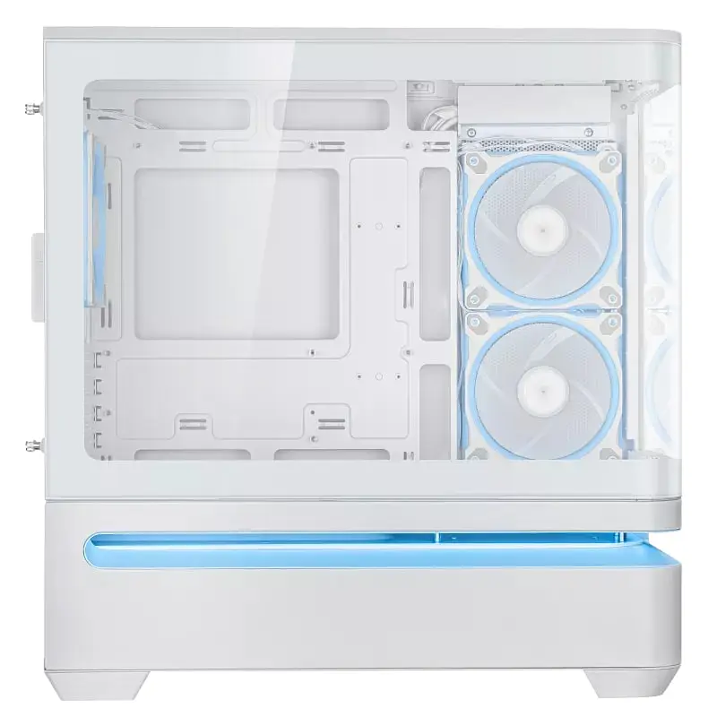 Корпус Asus Prime AP202 Tempered Glas ARGB без БР 2xUSB3.2 1xUSB Type-C Tempered Glass side mATX білий 90DC00P3-B19000 - фото 10