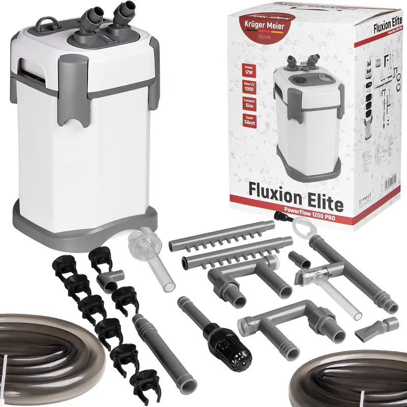 Зовнішній фільтр Kruger Meier Fluxion Elite 1200 PRO для акваріумів 100-250 літрів - фото 6