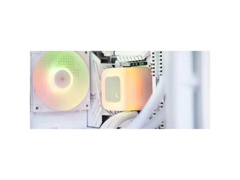 Водяне охолодження Deepcool LE240 WH V2 (R-LE240-WHAMMN-G-2) - фото 8
