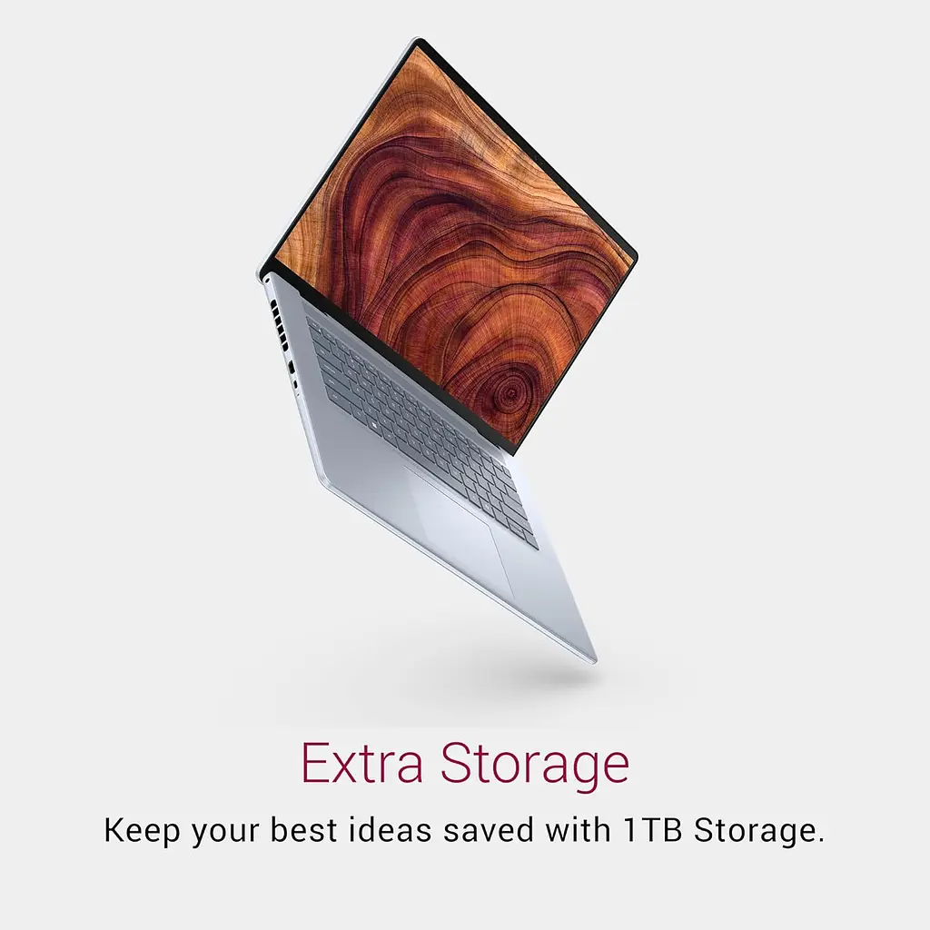 Ноутбук Dell Inspiron 16 Plus 7640 Ice, с Дисплей и разрешение 2.5K, Ultra 7-155H, 16GB LPDDR5X, 1TB, Arc - фото 5