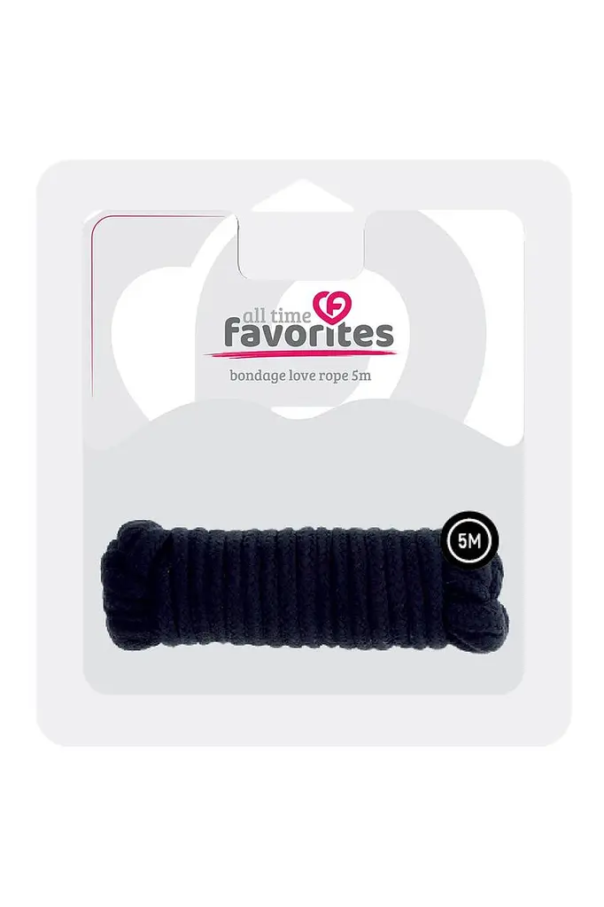 Веревка для бондажа Bondx Love Rope 5M, Black - фото 3