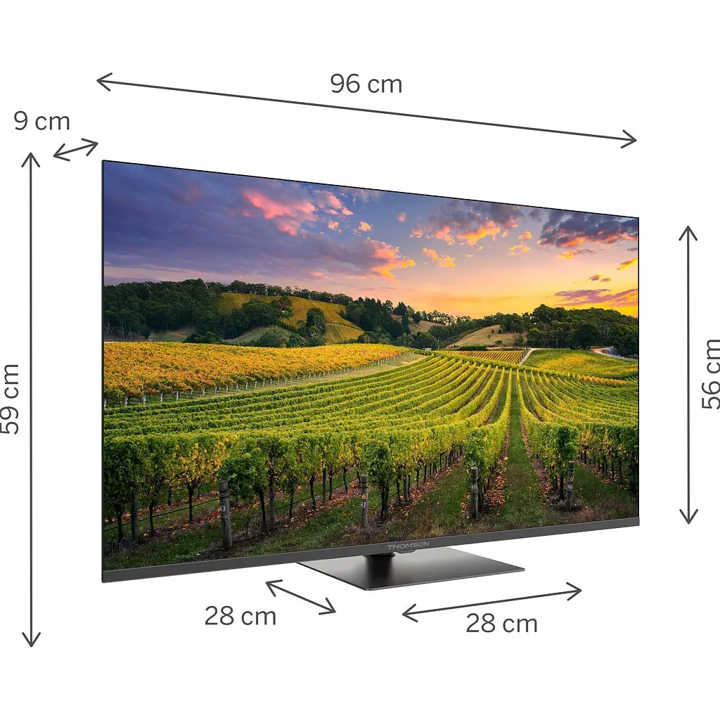 Телевизор Thomson QG5C14 43" QLED 4K UHD [43QG5C14] [139511] - фото 8