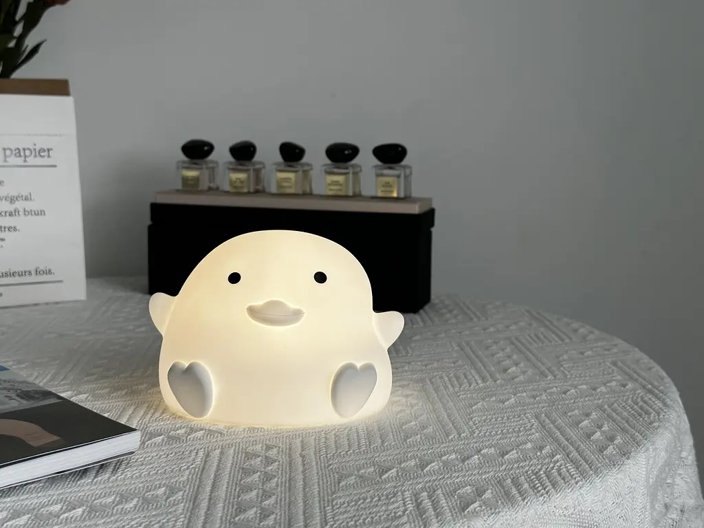 Силіконовий дитячий нічник "курча" - фото 5