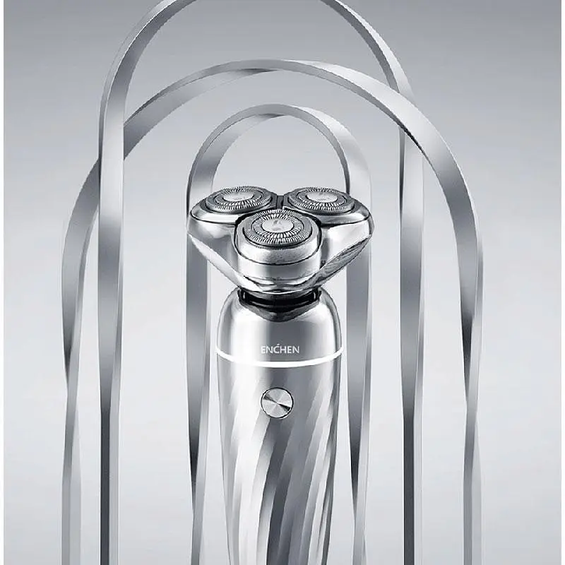 Електробритва Enchen Rotary Shaver X7 Silver - фото 2