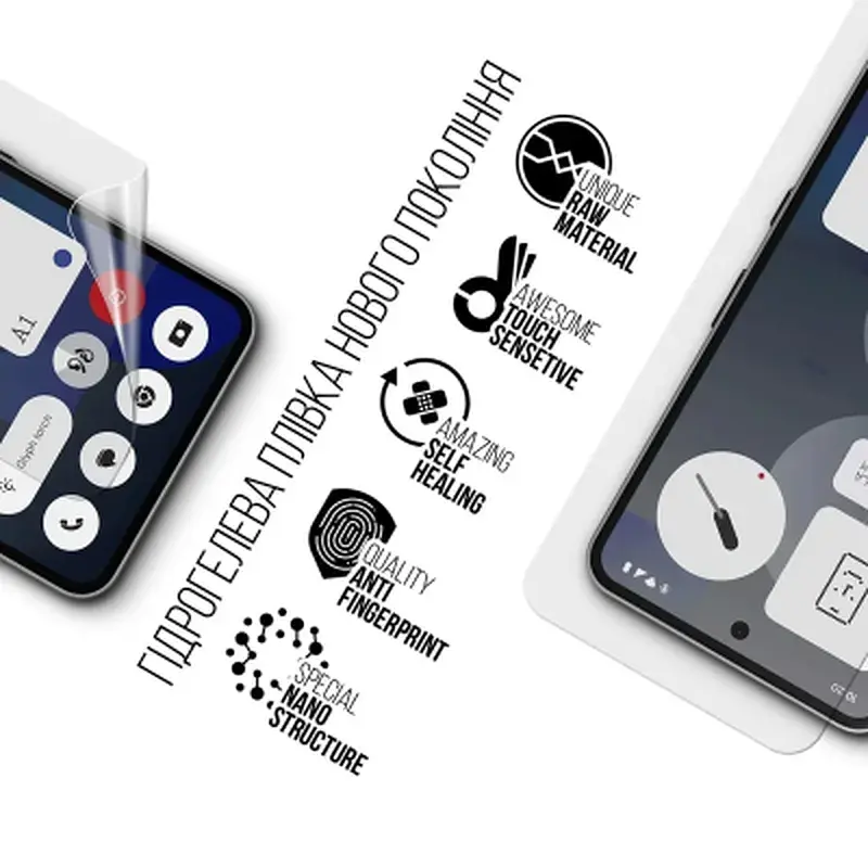 Плівка захисна Armorstandart hydrogel Nothing Phone (3a) Lite (ARM90794) - фото 2