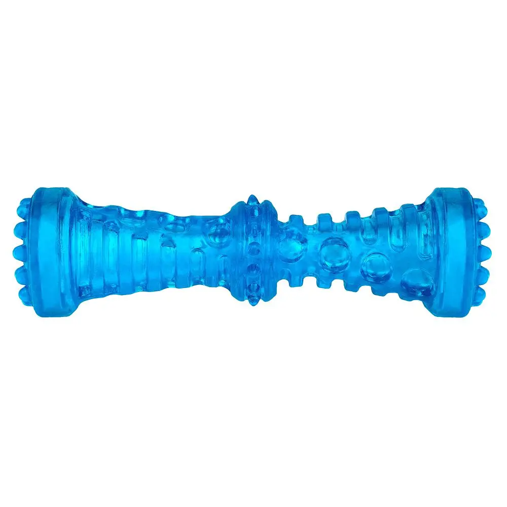 Іграшка для собак BronzeDog CHEW Звукова гантеля 18 х 5 см - фото 4