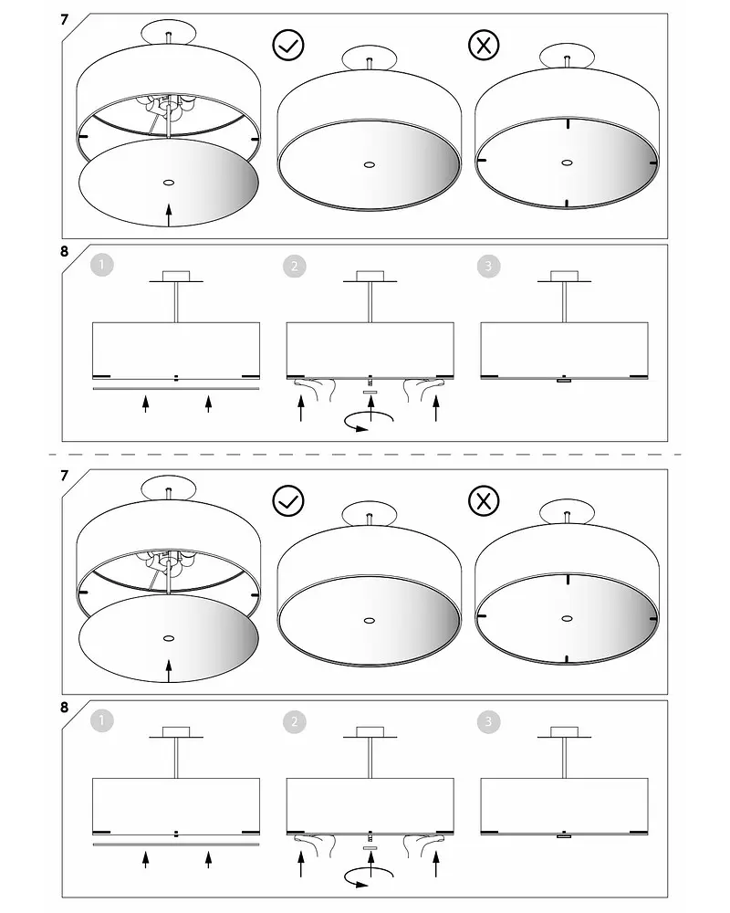 Люстра припотолочная Nowodvorski 6532 VIVIANE - фото 4