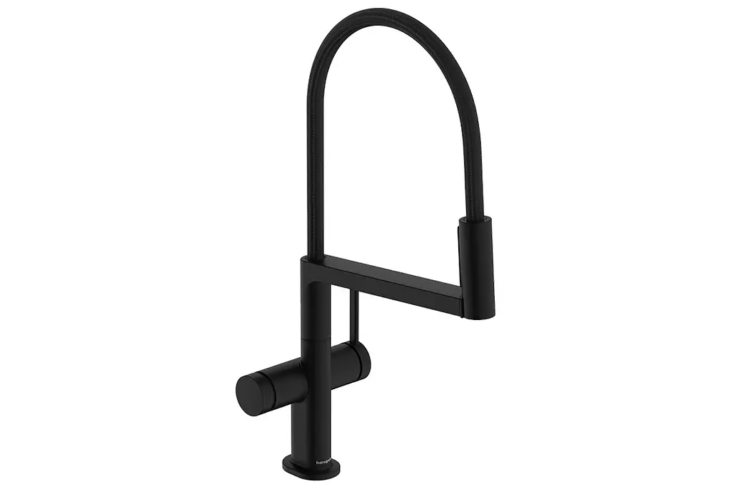 Змішувач для кухні Hansgrohe Talis Select M54 PowderSpray matt black 72861670