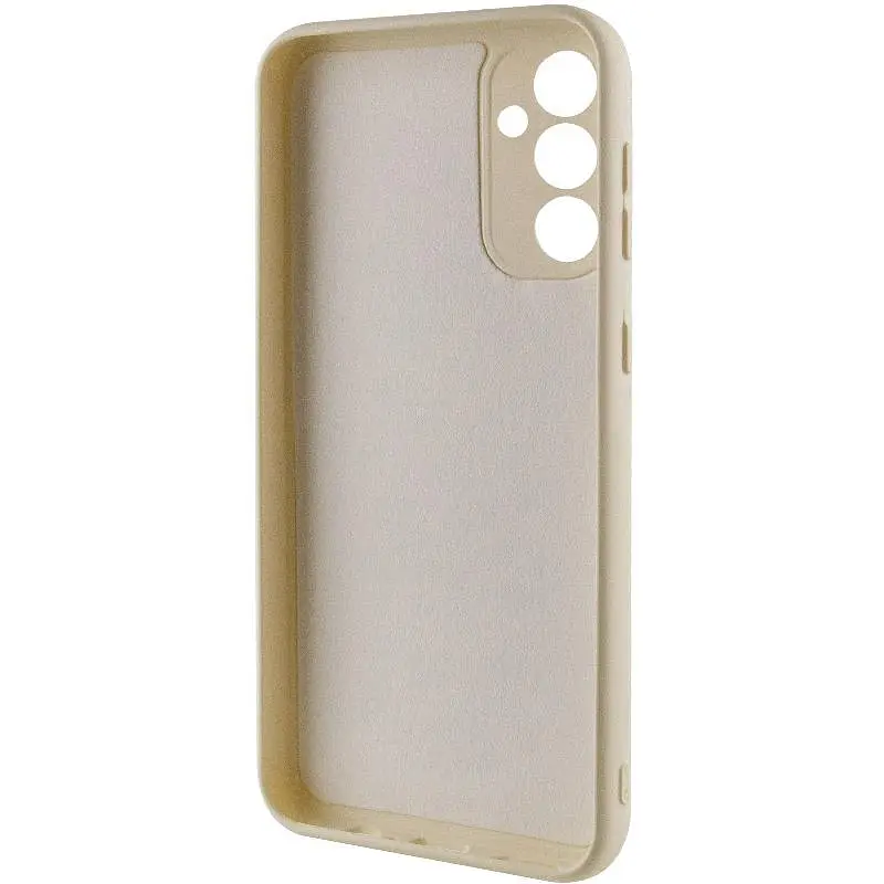 Чохол TPU GETMAN Liquid Silk Full Camera для Samsung Galaxy A35 Пісочний / Sand - фото 3