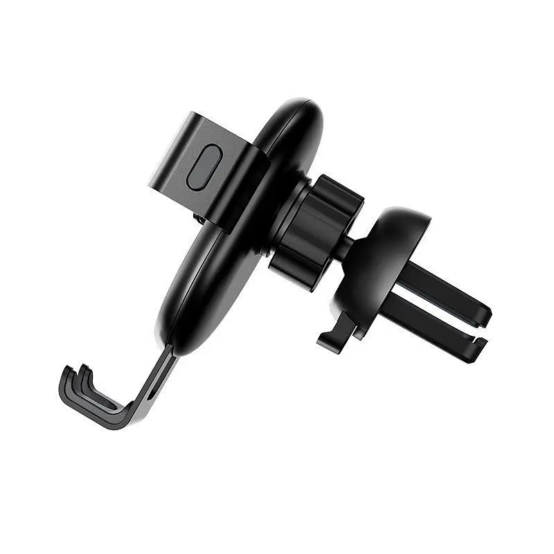 Автотримач Hoco CA56 Plus Armor Metal Gravity Car Holder (Black) [73706] - фото 3
