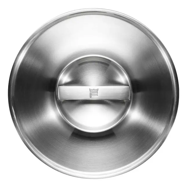 Каструля з кришкою чавунна Fiskars Norden Grill 6 л, 30 см (1066430) - фото 2