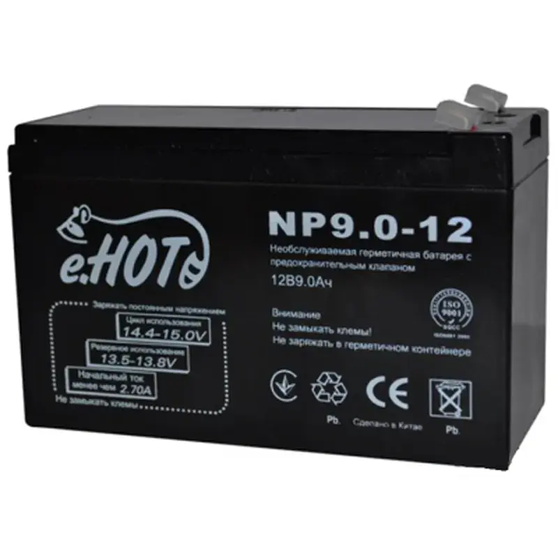 Батарея до ДБЖ Enot 12В 9 Ач (NP9.0-12)