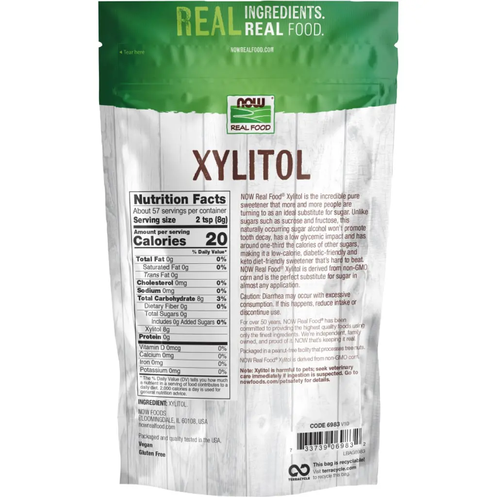 Цукрозамінник ксилітол Now Foods 454 г - фото 2