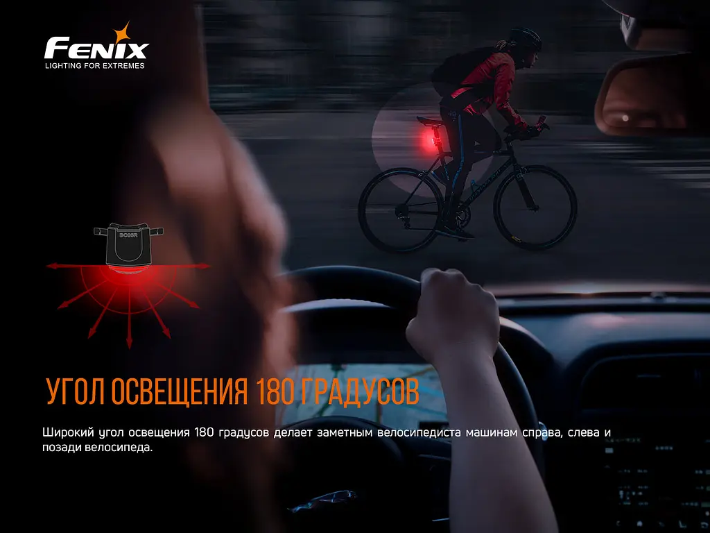 Велофара задня Fenix BC05R V2.0 - фото 9