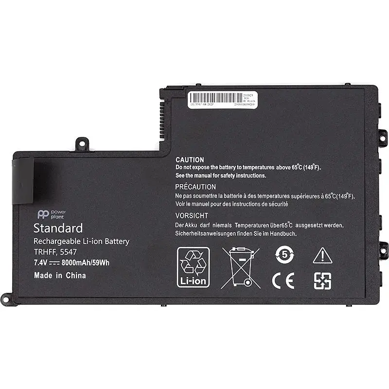 Акумулятор PowerPlant для ноутбуків DELL Inspiron 15-5547 (TRHFF) 7.4V 8000mAh (NB441952) - фото 2