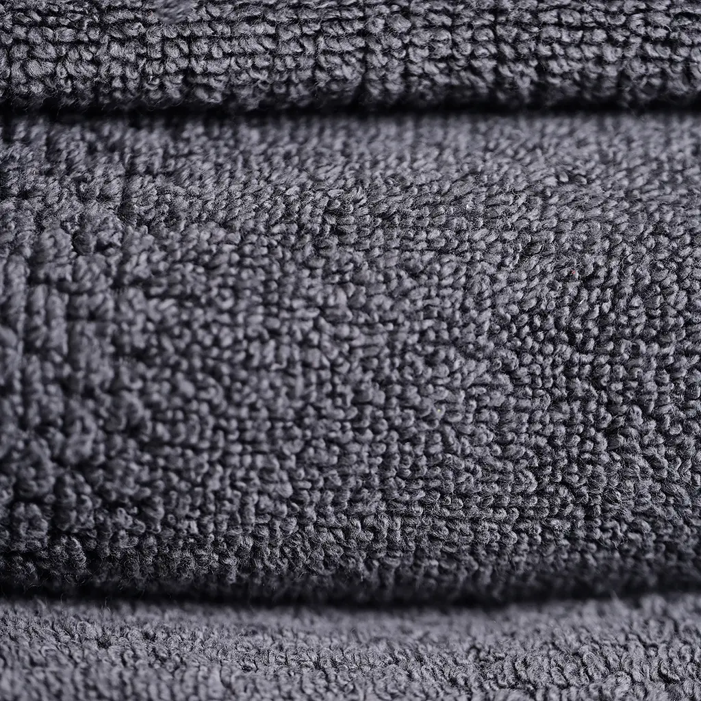 Рушник МВМ My Home Бриз 90х150 см XL темно-сірий (BT-04 XL DARK GRAY) - фото 7