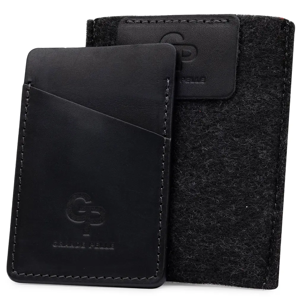 Шкіряний картхолдер GRANDE PELLE 6.5х10 см acs0025905 - фото 4