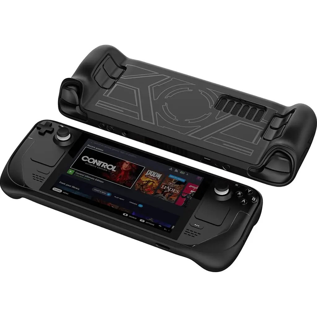 Чохол Dobe TY-2830 Silicon Case для Valve Steam Deck Black [132165] - фото 6