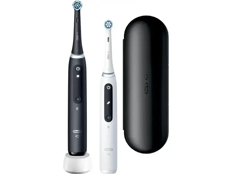 Електрична зубна щітка ORAL-B iO Series 5 Duo Black/White (iOG5d.2J6.2K) - фото 2