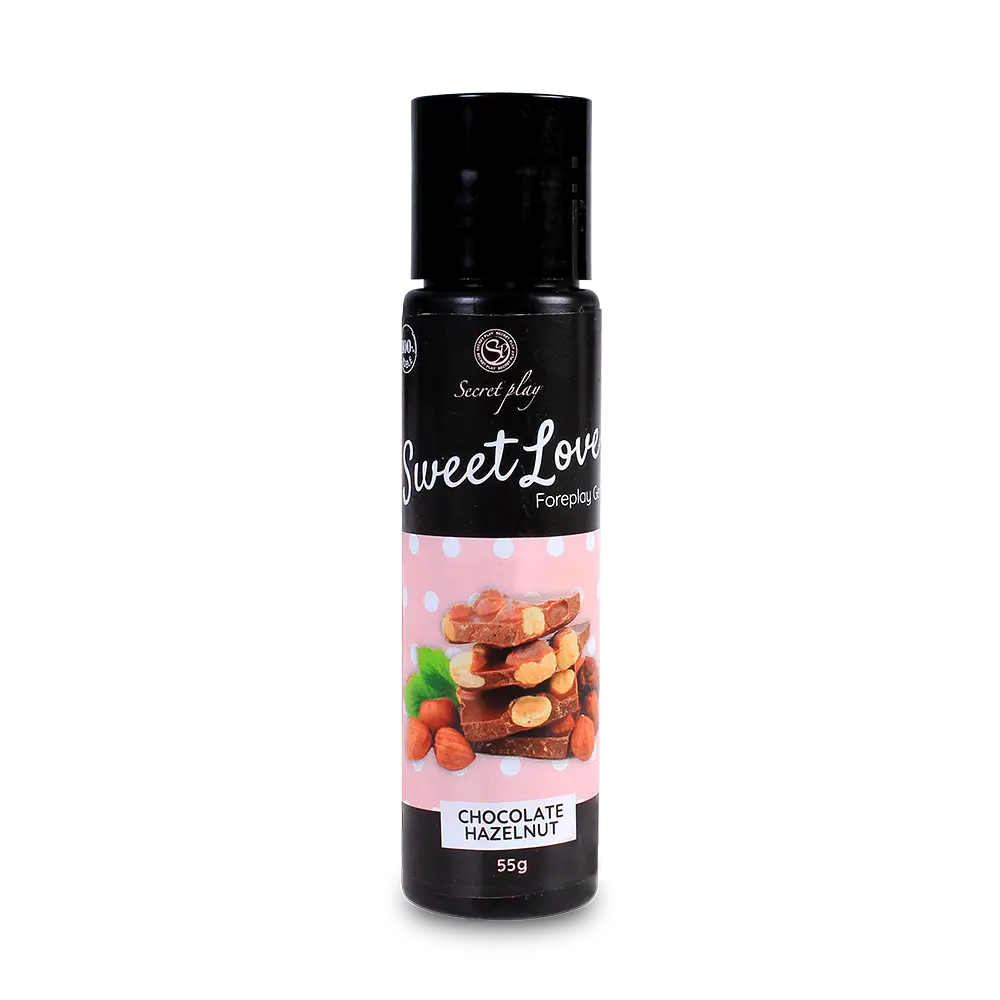 Гель для прелюдій - Secret Play Sweet Love Chocolate Hazelnut, 55 мл