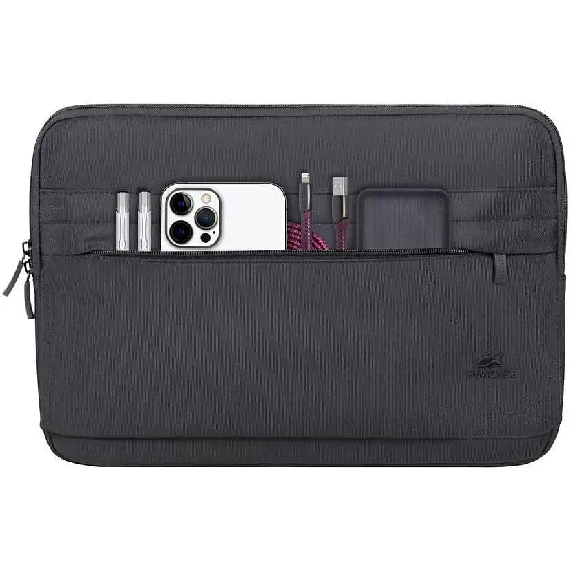 Чохол для ноутбука Rivacase чорний 13.3" (8204 (Black)) - фото 2