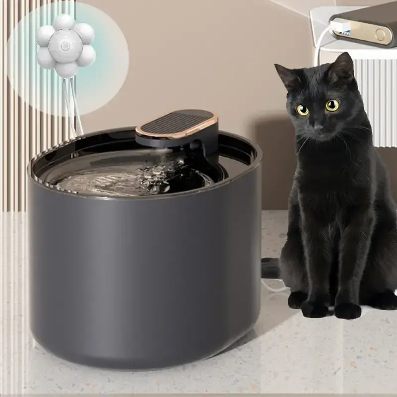 Автоматичний поїльник для тварин Pet water dispenser / Фонтан-поїльник зі змінним фільтром 3л - фото 3