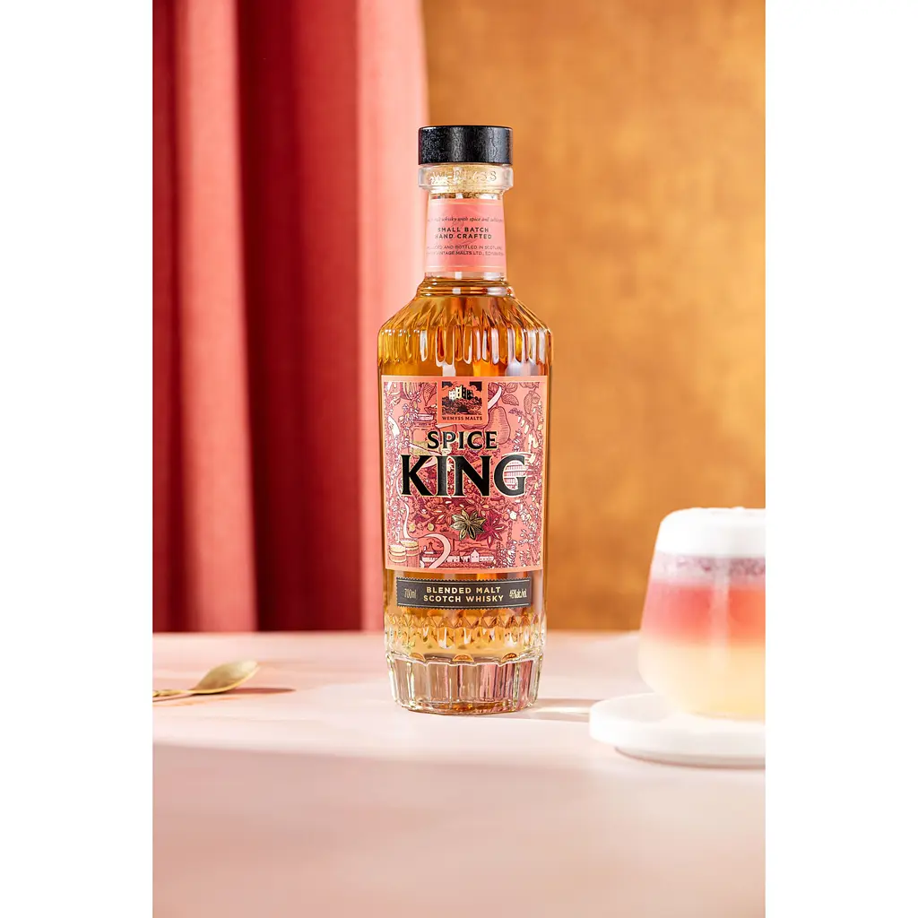Віскі Wemyss Malts Spice King Blended Malt 46% 0.7 л в подарунковій упаковці - фото 6