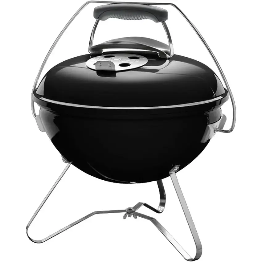 Вугільний гриль Weber Smokey Joe Premium, 37см, чорний (1121004)