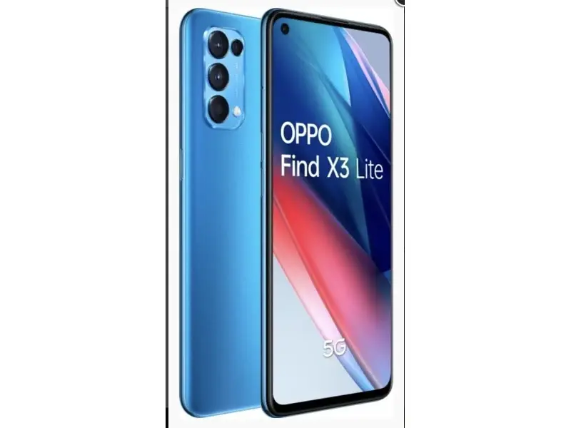 Смартфон OPPO Find X3 Lite 8/128GB Azure Blue - фото 4