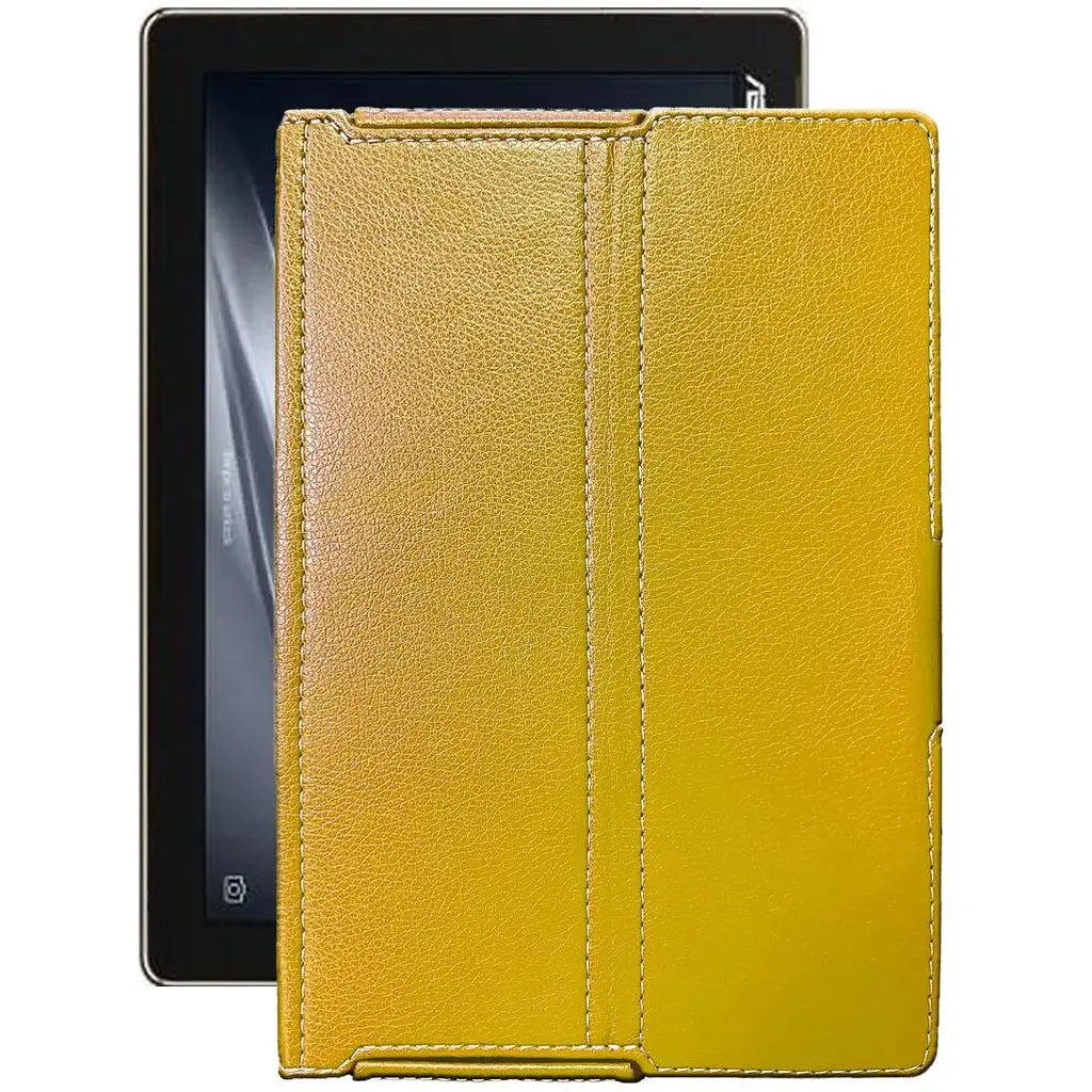 Чохол StatusCASE з екошкіри для планшету Asus ZenPad 10 (Z301M-1D027A-P028) Жовтий - фото 1