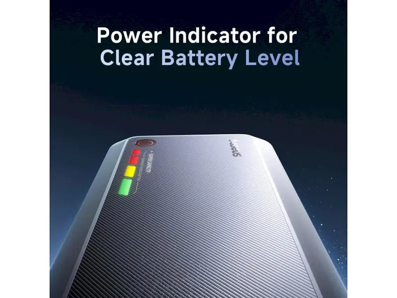 Автономний пусковий пристрій (бустер) BASEUS PrimeTrip VJ1 Supercapacitor Car Jump Starter Cosmic Black (C00269000121-00) - фото 7