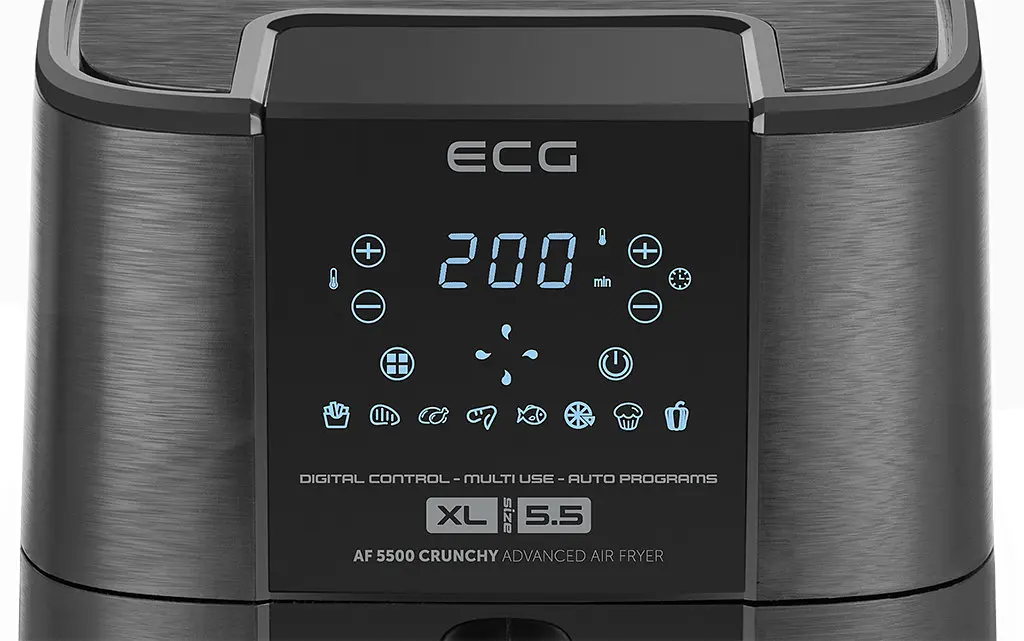 Мультипіч-аерофритюрниця ECG AF 5500 Crunchy - фото 7
