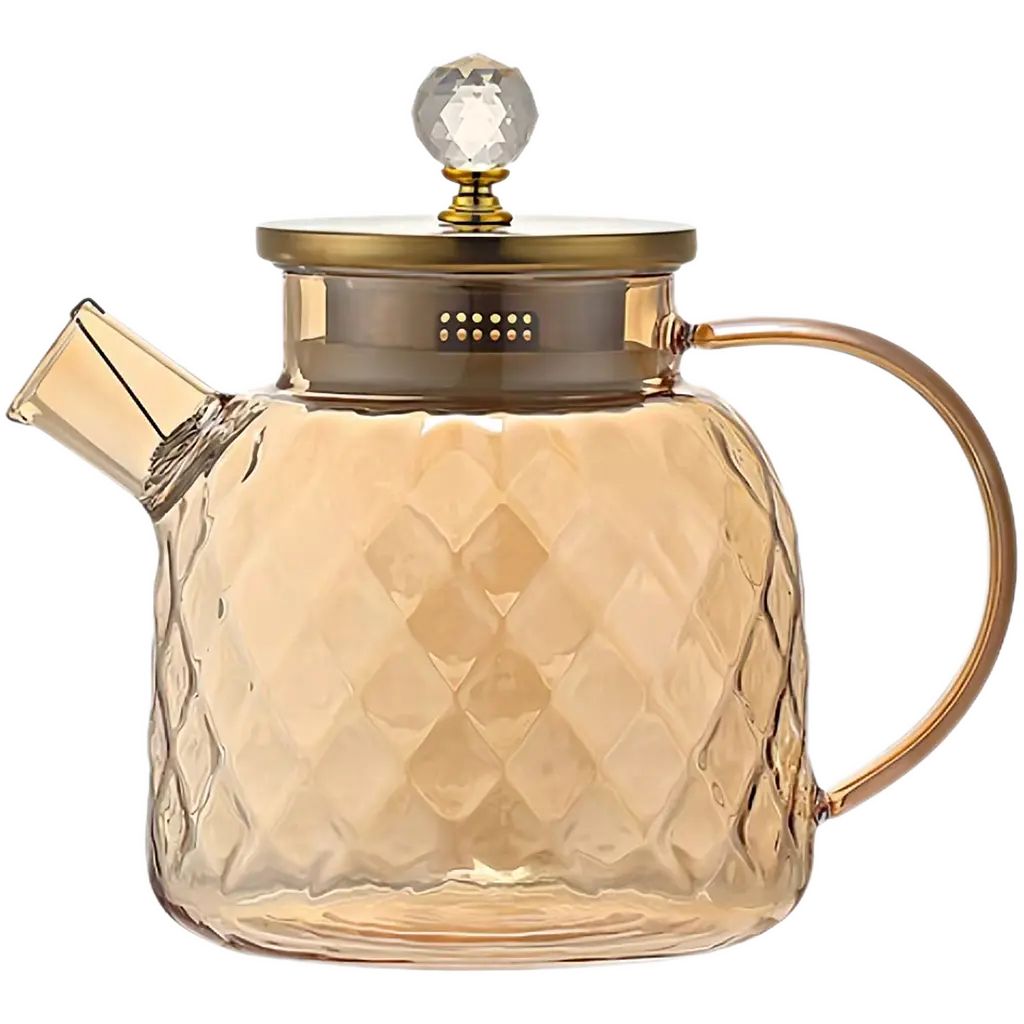Чайник заварювальний VT-5510-1500 VOYAGE скляний 1500мл Vittora