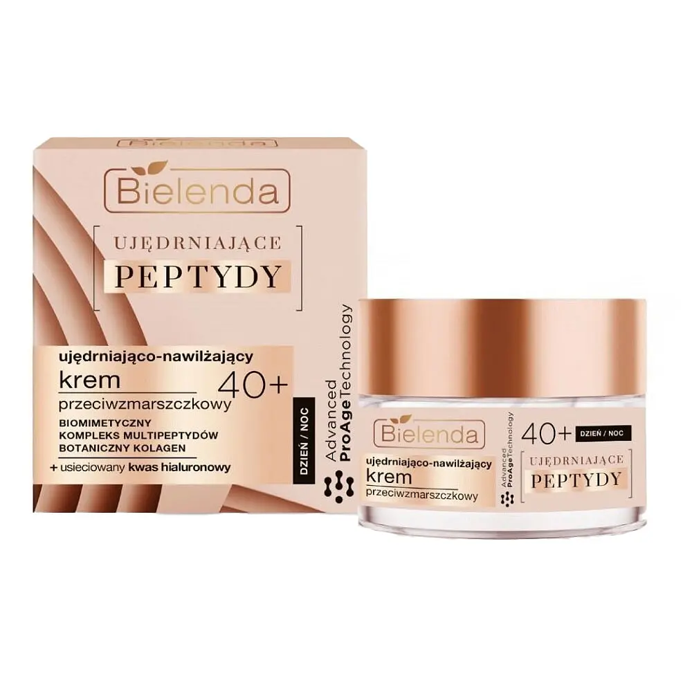 Крем против морщин Bielenda Firming Peptides Advanced ProAge Technology укрепляющий и восстанавливающий 40+, 50 мл - фото 2