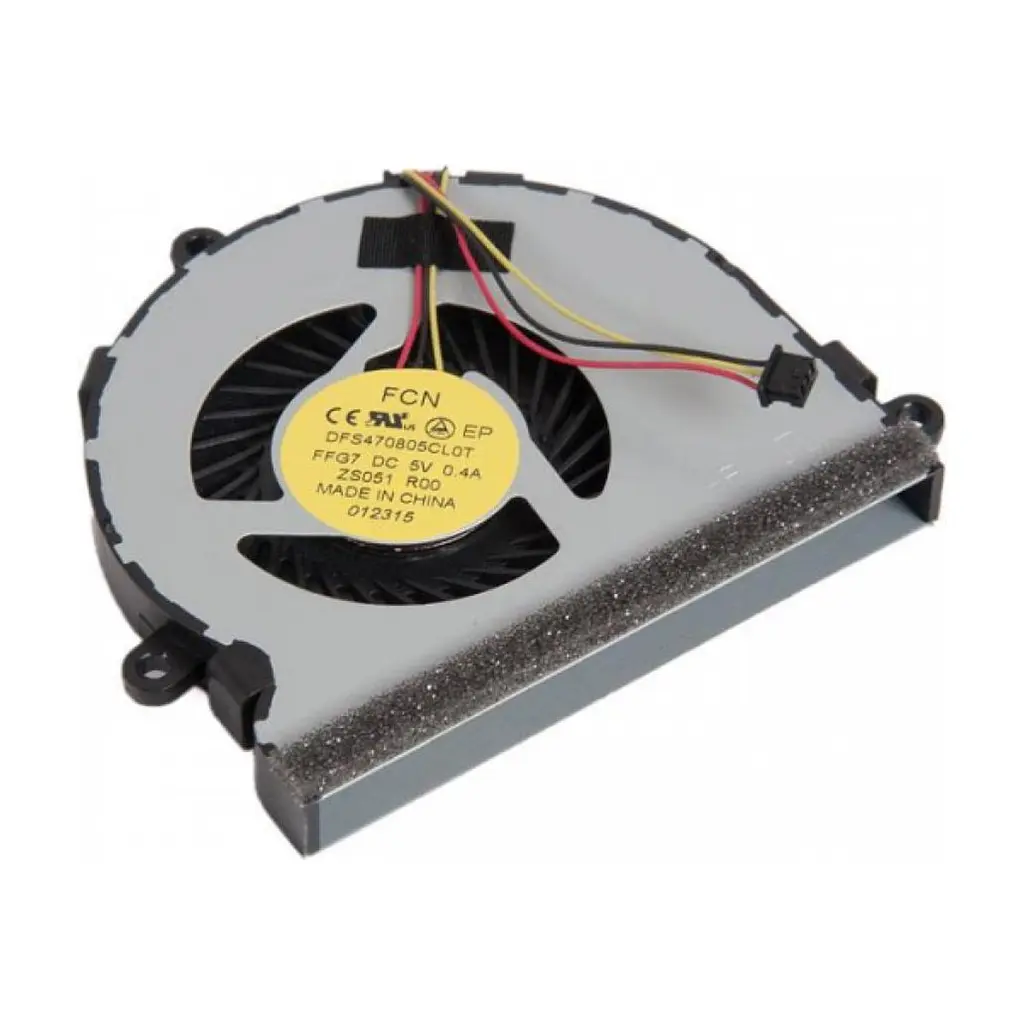Вентилятор ноутбука Dell Inspiron 15R/17R/Pavilion 15-G/15-R/245 G3 DC(5V,0.4A) 3pin (DC28000C8F0/074X7K/i15RV-1667BLK/AB7205HX-GC1) - фото 3