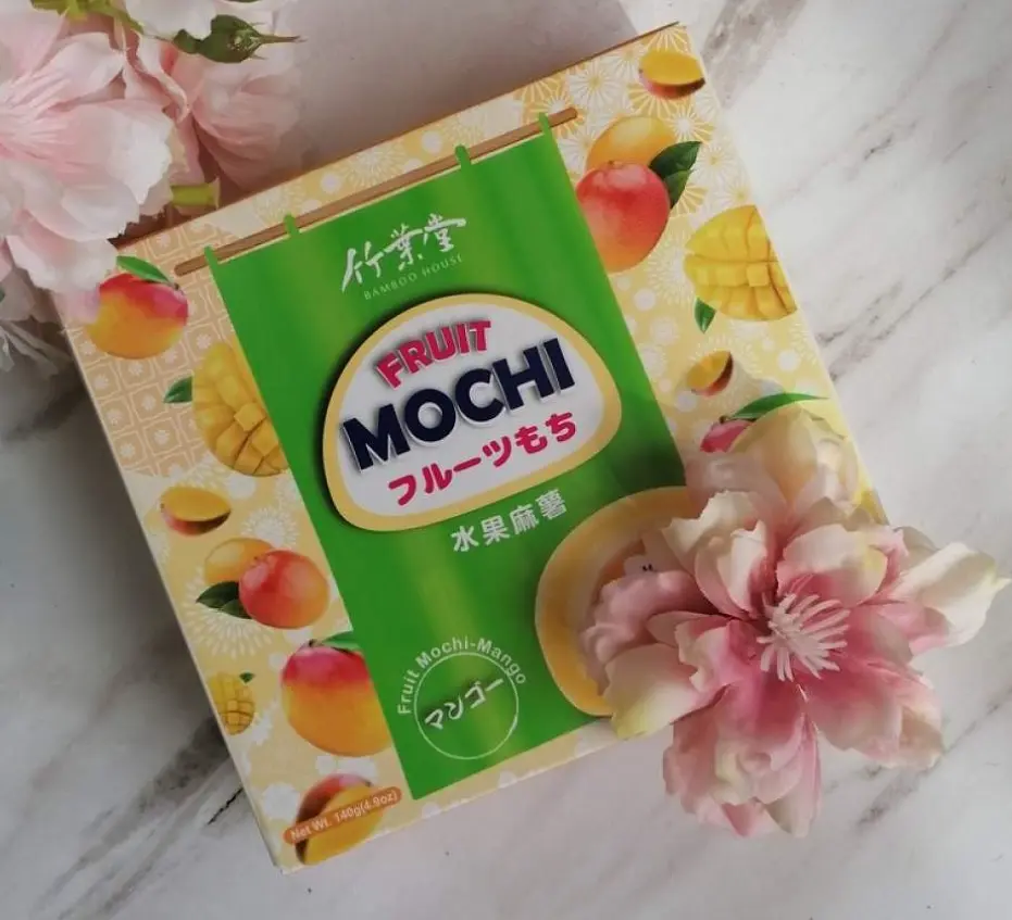 Японські моті Bamboo House Fruit Mochi Mango Манго 140г - фото 6