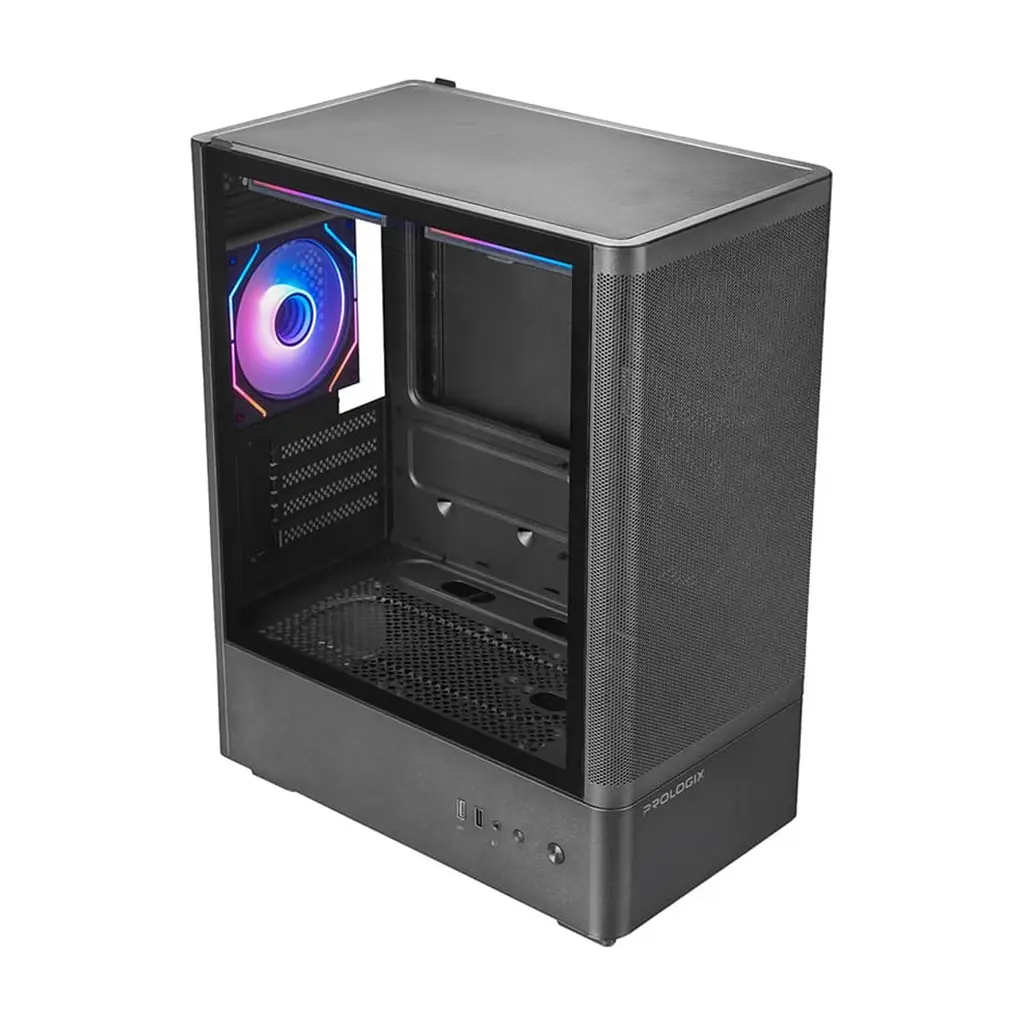 Корпус для ПК Prologix Lumi GM-01MAB Mesh Black - фото 9