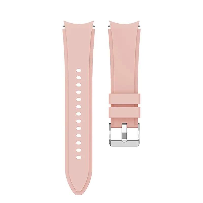 Браслет Galaxy Classic Samsung Galaxy Watch 6 Classic 43mm 6 Classic 47mm - рожевий ширина кріплення 20мм силікон Watchbands (W43-0WB90855891) - фото 3