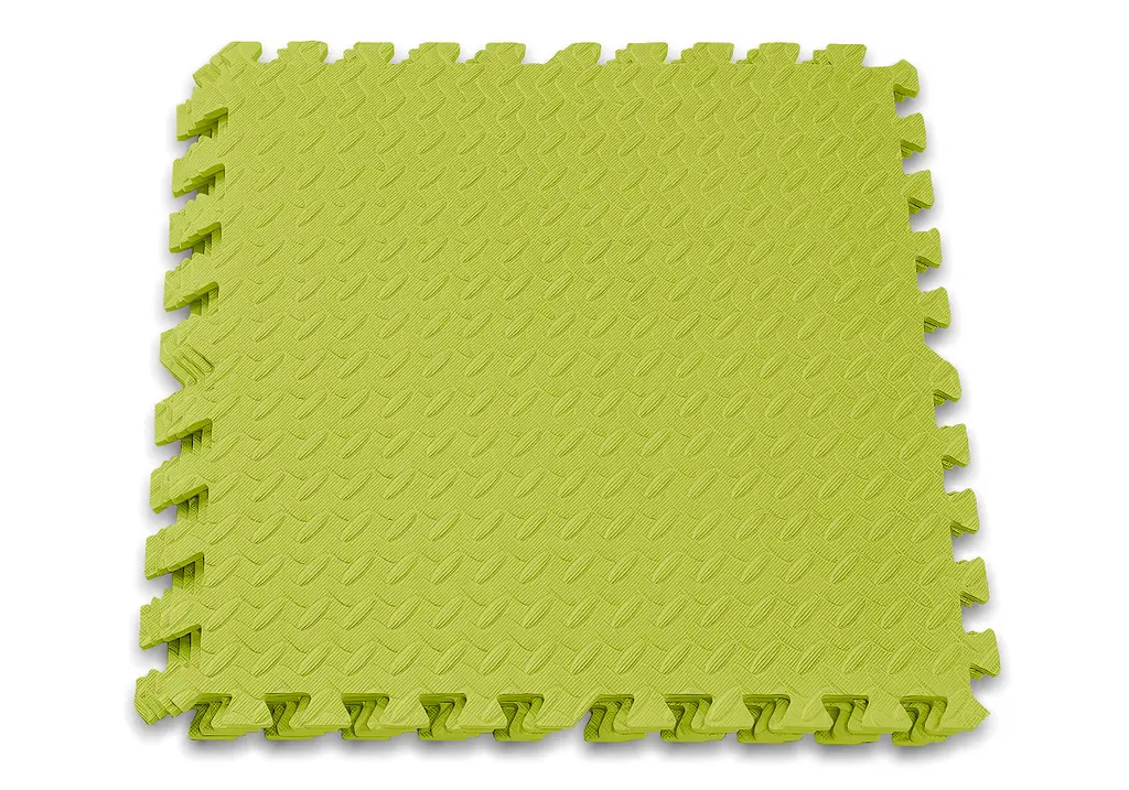 Мат-пазл EasyFit SwallowTail EVA 120х120х1 см отцами ласточкин хвост Желтый (EF-1950-Y)