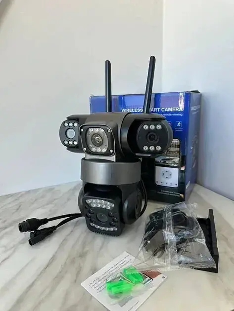 Вулична поворотна камера 4G Smart Camera SO-14 • Камера відеоспостереження з SIM-карткою для дому, дачі та бізнесу - фото 2