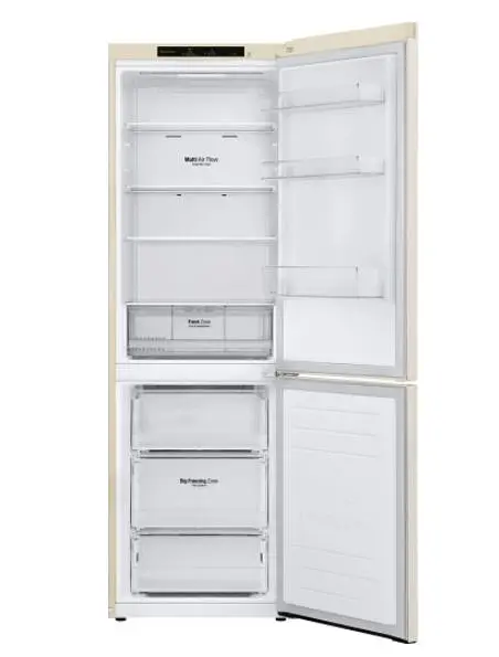 Холодильник LG GC-B459SECL бежевый - фото 3