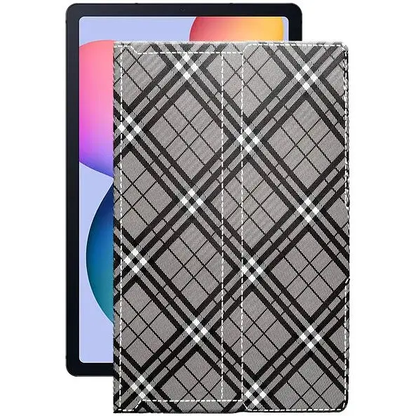 Чохол StatusCASE з екошкіри для планшету Samsung Galaxy Tab S6 lite Клітинки - фото 1