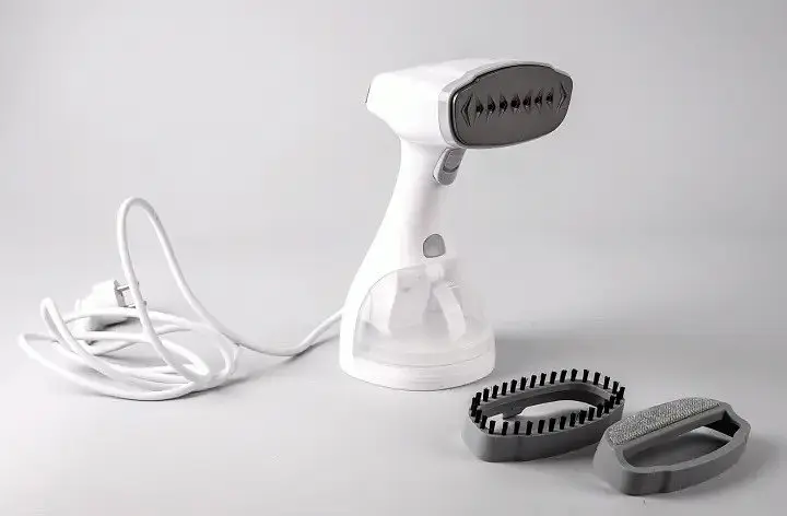 Вертикальный отпариватель Grunhelm GHS1509 ручной паровой утюг для одежды 1500 Вт 300 мл 25 г/мин Белый - фото 4