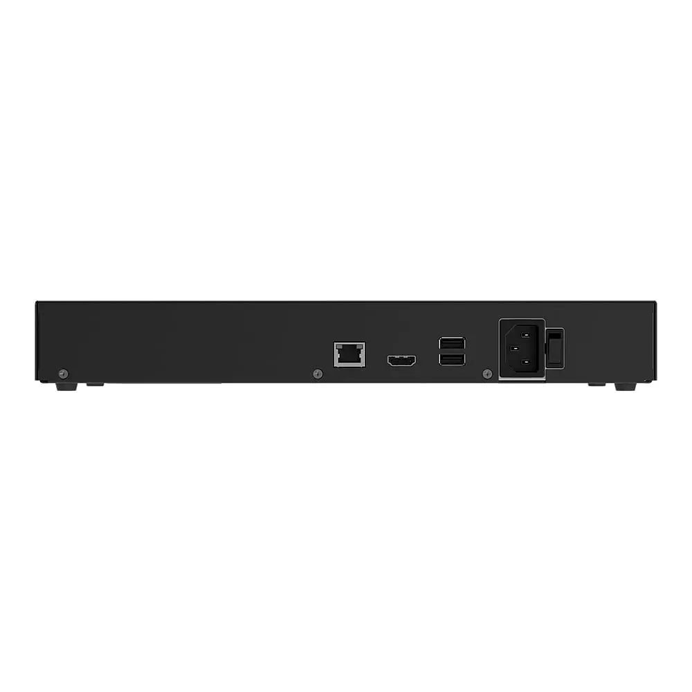 IP-відеореєстратор 16-канальний 12Mp Ajax NVR H2DAC (16-ch) Black (26-00724) - фото 3