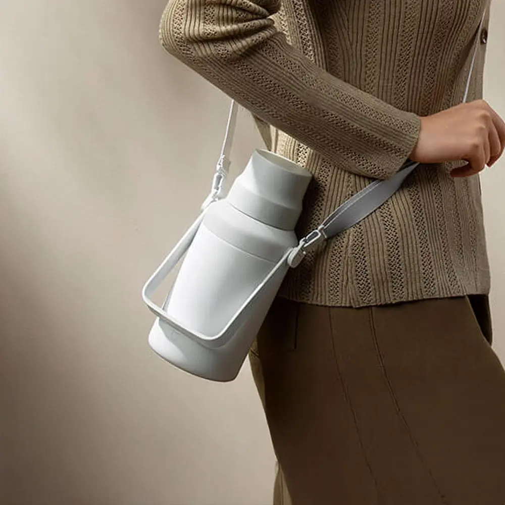 Термос Xiaomi MiJia Big Belly Thermos Cup 1L (MJDDB01PL) White - фото 7