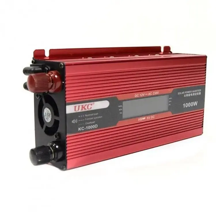 Преобразователь напряжения UKC XPRO KC-1000D с LCD-дисплеем 1000 Вт (43253-1000D_1067) - фото 2